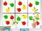 9 Sheets Back to School Apple Window Clings, Reusable Double Sided Classroom Window Stickers with Colorful Cartoon Apple Designs for Glass, First Day of School Decorations, Nursery and Classroom Decor